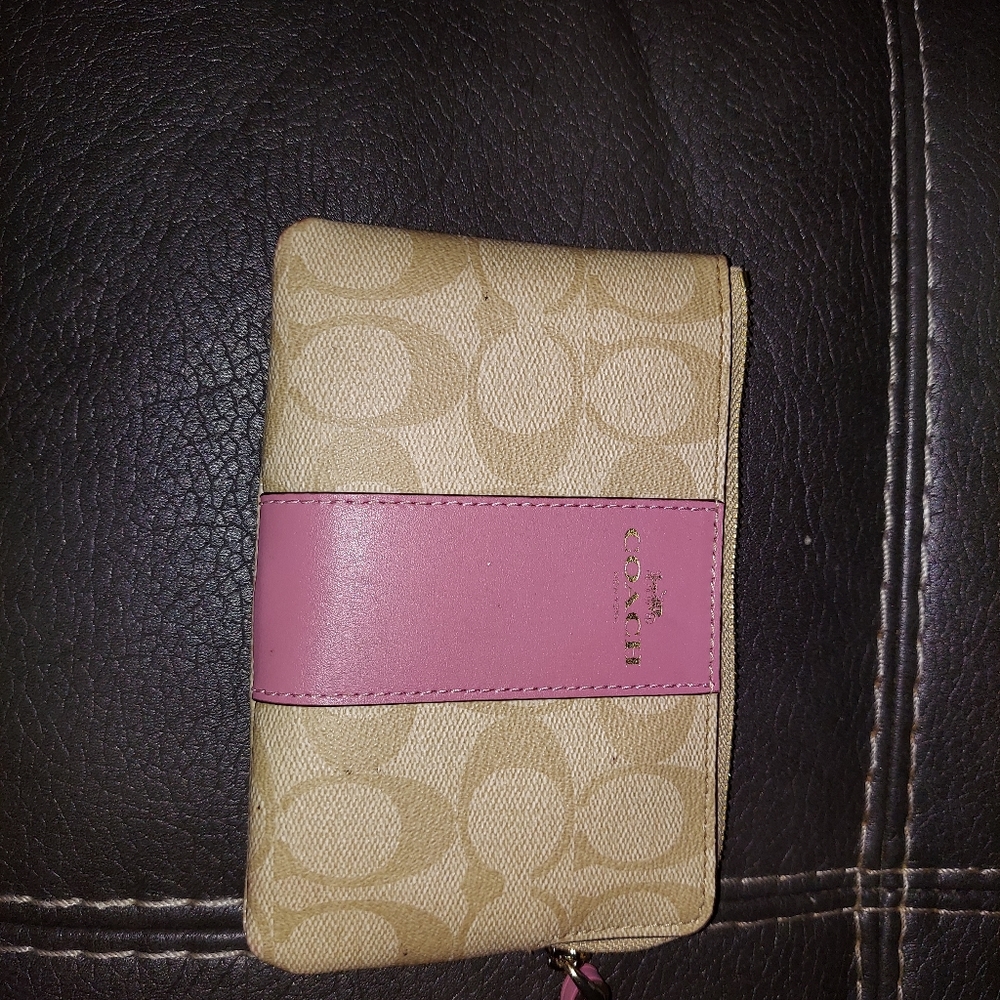 Coach small wristlet